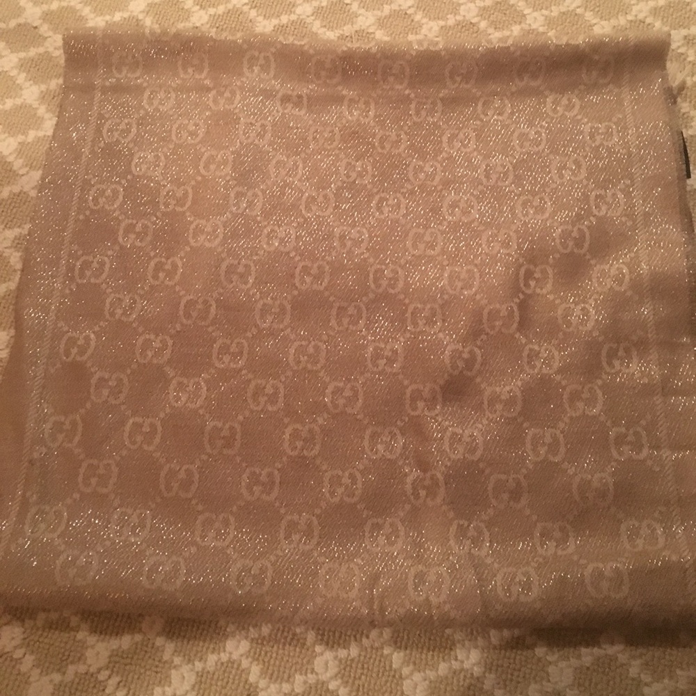 COPY - Gold Gucci Scarf